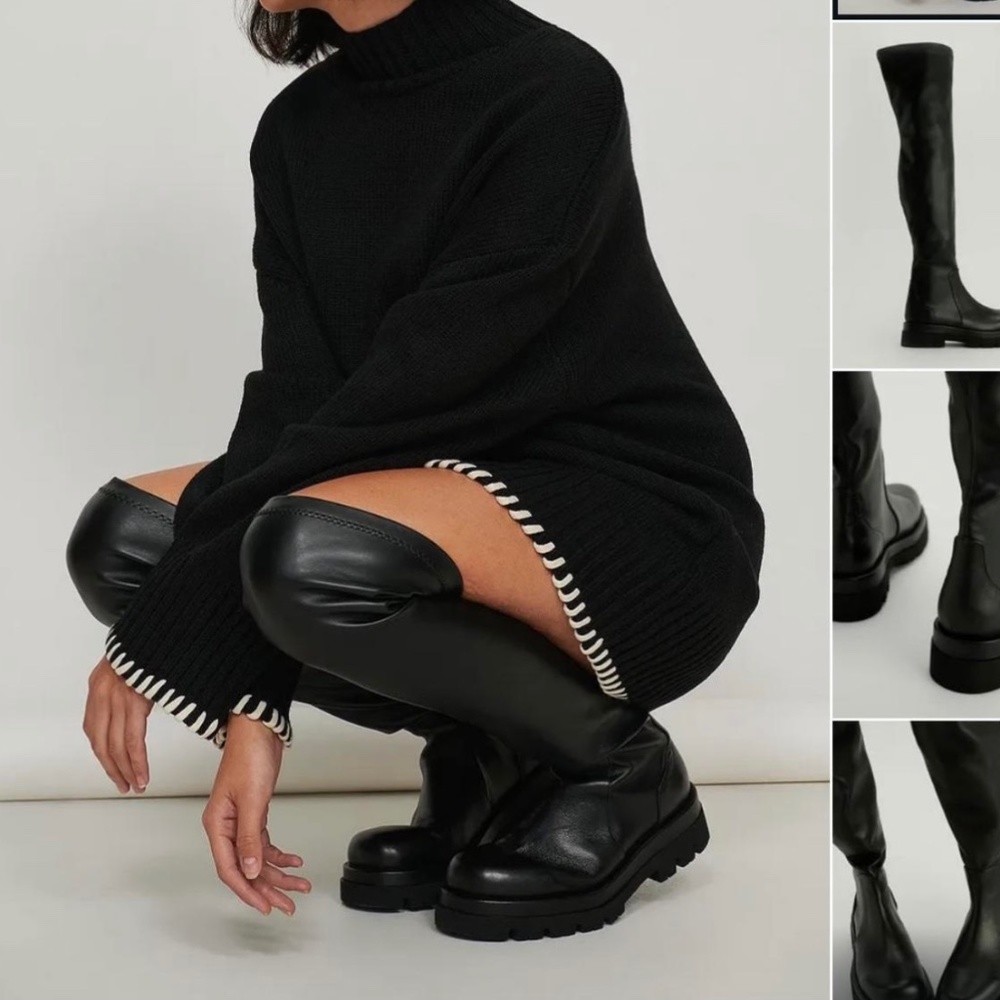 Black boots